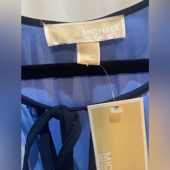 Michael Kors NWT Blue & White Womens Dress Size Small - Picture 12 of 15